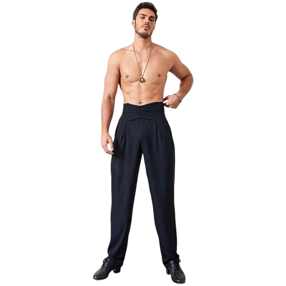 EUC ZYM Retro High-Waisted Dance Pants - Picture 5 of 12